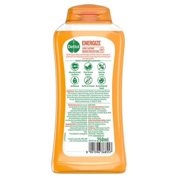 Dettol Body Wash Back