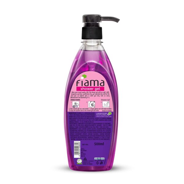 Fiama Shower Gel Backside