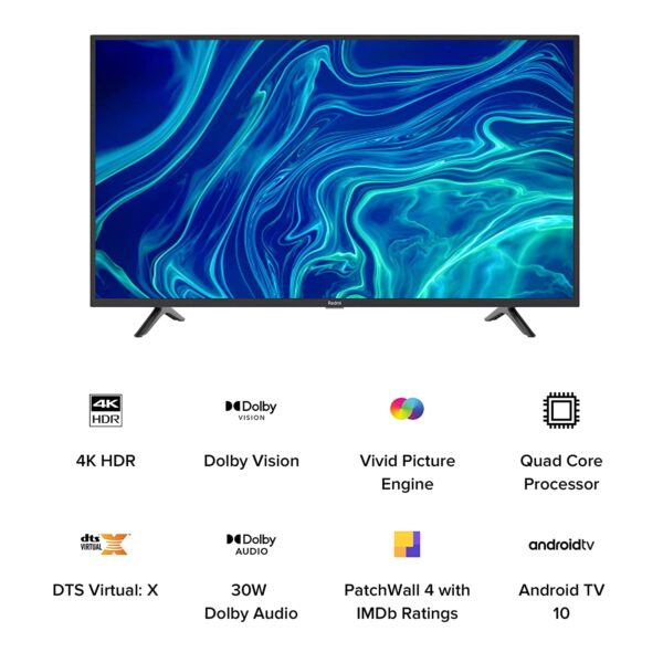 Redmi 43inch Smart TV Features