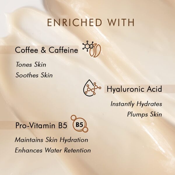 mCaffeine Moisturizer Ingredients